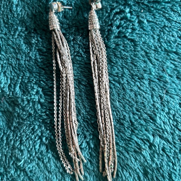 Long earrings by Caroline Neron - Picture 1 of 3